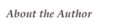 About the Author